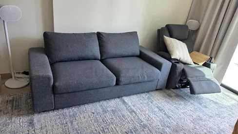 2___seaters lkea sofa bed with mattress