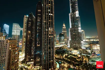 Burj Khalifa| Large Corner Layout | Dual Balconies