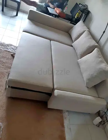 Ikea sofa bed with storage l shape