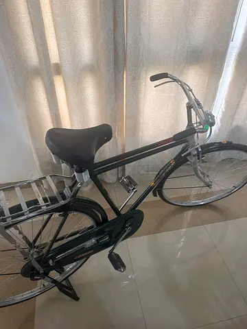 Used Classic Commuter/City Bicycle - Comfortable Saddle, Rear Rack
