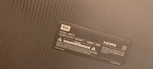 TCL 55P617, a 55-inch 4K Ultra HD Android TV