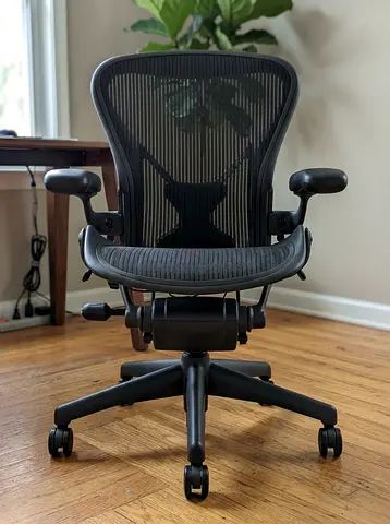 Hermanmiller aeron chair in black for sell