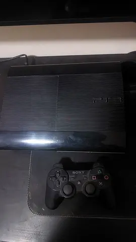 Sony PlayStation 3 Super Slim with DualShock 3 Controller — Excellent Working Condition