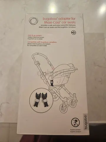 Bugaboo Cameleon3 adapter for Maxi-Cosi car seats (unused, boxed)