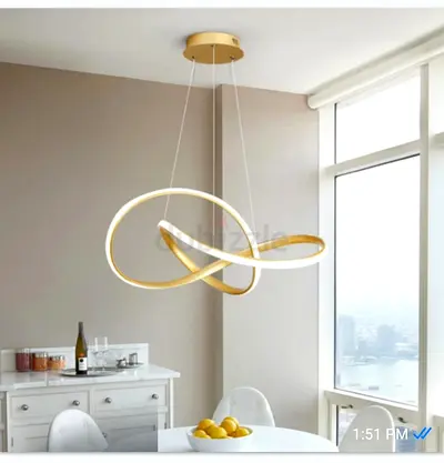 Modern LED Ring Chandelier Light | Luxury Ceiling Light | Home Decor