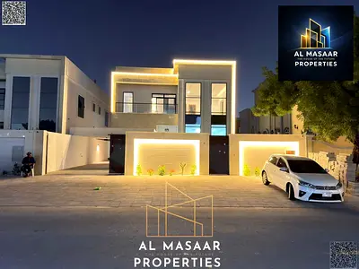 Villa in Al Rawda, 3 floors, 5 rooms, at a special price including electricity, water, and air cond