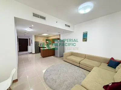 Furnished 1 BR | Near Metro | Spacious Unit in Dubai Marina