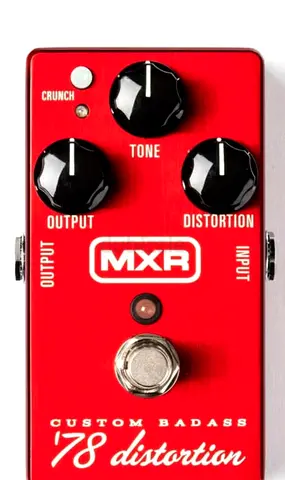 Mxr 78 distortion guitar pedal
