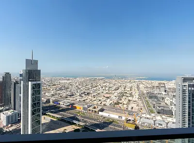 Sea and SZR View / 2BR High Floor/Vacant