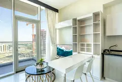Furnished Studio | Miraclz Tower | Downtown City View | Pool &amp; Gym Access
