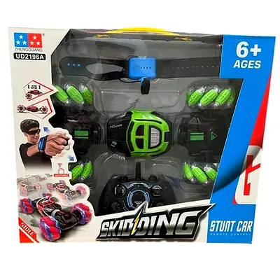 Rechargeable RC Watch Control Stunt Car Remote Control