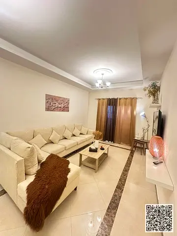 Furnished one-bedroom apartment for monthly rent in Ajman - Al Rawdah 2✔️ Includes bills and intern