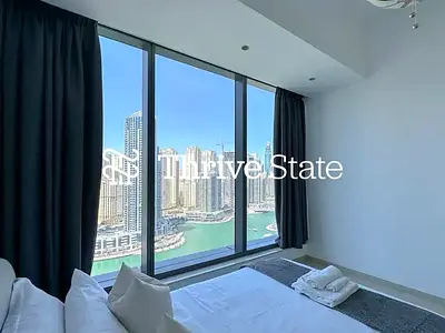 Full Marina View | Furnished | Multiple Cheques