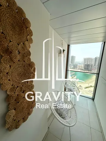 Fully Furnished 2BR Apt with Balcony | Overlooking the Reem Canal