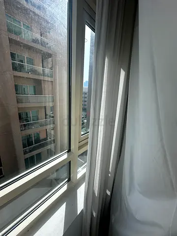 Light-filtering white curtains with sheer inner panel - set of 2