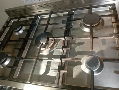Bertazzoni Italia Stainless Steel Gas Range Cooker - Excellent Condition