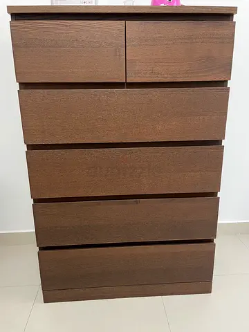 Ikea malm chest of 6 drawers