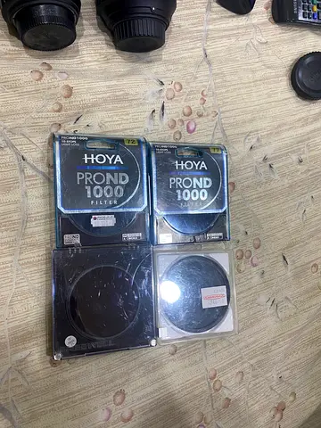 Set of Hoya PRO1 Digital 72mm Camera Filters (UV/Protector) - Good Condition