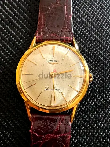Vintage Longines Jamboree 71022 Gold-Plated Hand Winding Mens Dress Watch