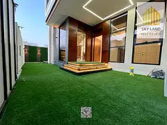 A villa including registration, ownership, electricity, water, and air conditioning, with a luxuriou