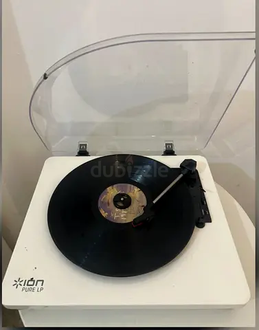 ION Pure LP Turntable + Dust Cover - Good Working Condition