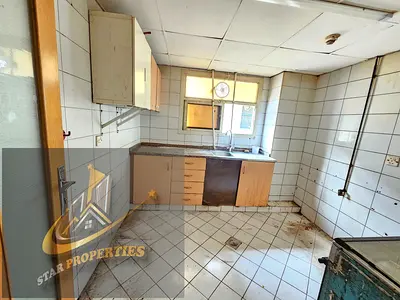 SPECIOUS NICE 2BHK CENTRALISED AC AND GAS WITH BALCONY WARDROBE FAMILY BUILDING JUST 36K AL MAHATAH