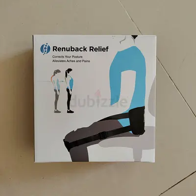 Brand new Renuback Relief posture corrector - sealed box