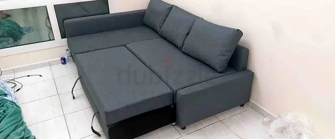 L shape sofa bed with storage Ikea FRITHEN