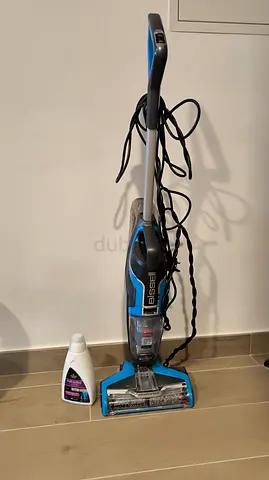 Used upright vacuum cleaner - compact and working