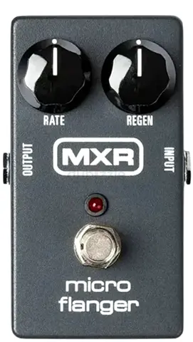 Mxr micro flanger guitar pedal