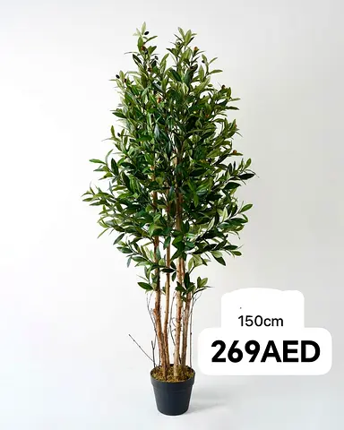 Artificial Olive Tree in Pot - 150 cm, Ready to Decorate