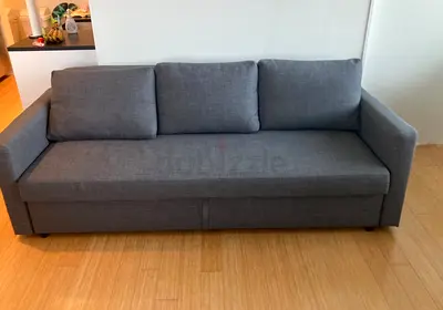 3 seater sofa bed with storage Ikea FRITHEN