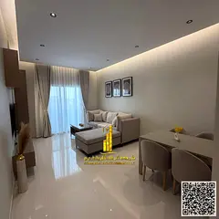 Furnished one-bedroom apartment for monthly rent in Ajman - Al Jurf 3 ✔️ Includes bills and inte