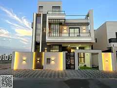 A villa including registration, ownership, electricity, water, and air conditioning, with a luxuriou