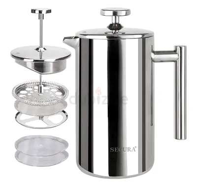 Securs Stainless Steel French Press