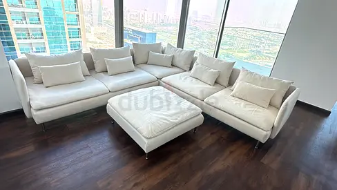Without footstool Ikea soderhim corner sofa