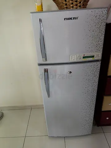 Nikai double-door refrigerator - good condition, 2-door fridge