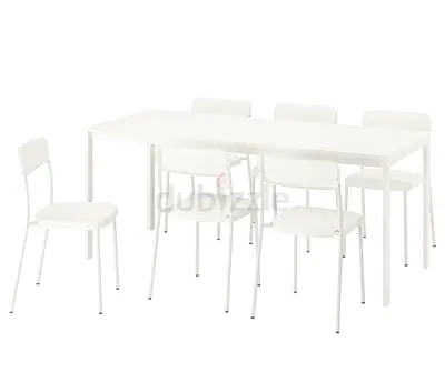 IKEA Dining Table with 3 Chairs - Excellent Condition, Less than 1 Year Used, Urgent Moving Sale.