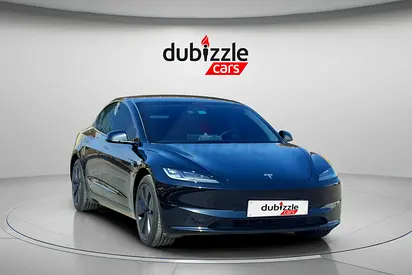 AED 2112/month | 2025 Tesla Model 3  | GCC Specs | Ref#458895