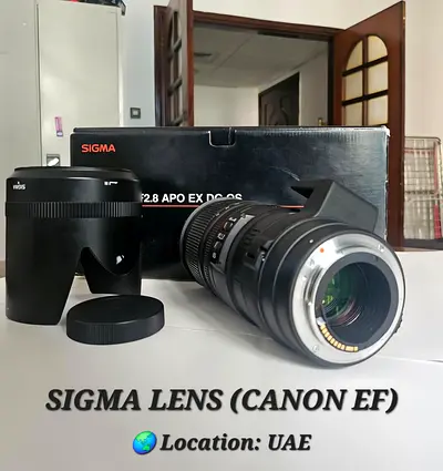 Sigma 70-200mm f/2.8 EX DG OS HSM Lens for Canon (Made in Japan)