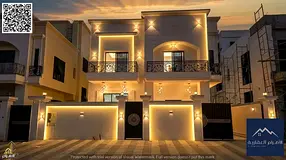 Luxury villa for sale in Al-Haliu 2 with a distinctive design