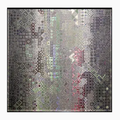 Framed Textured Metal Wall Art