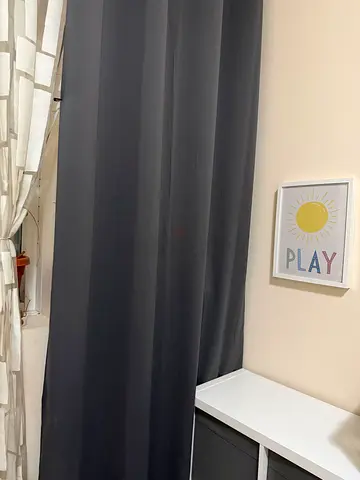 IKEA BLACKOUT CURTAINS - AED 40