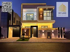 Own a 5-bedroom villa in Al Yasmin with a 15% down payment, including electricity, water, and air c