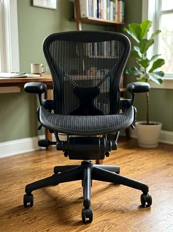 Herman Miller Aeron Chair - Size B, Excellent Condition