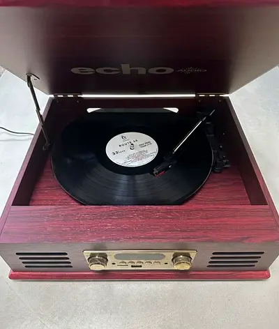 Record Player + 1 Jazz Vinyl Bundle