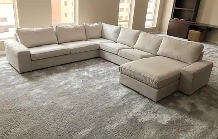 Ikea kivik ushape sofa beige