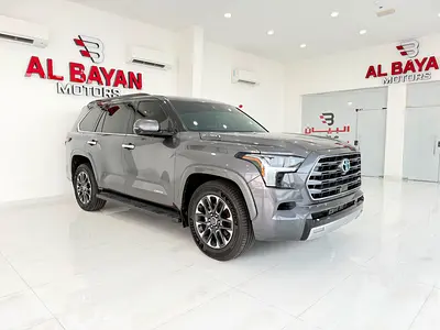 تويوتا سيكويا  SEQUOIA IFORCE MAX رمادي/اسود 2023