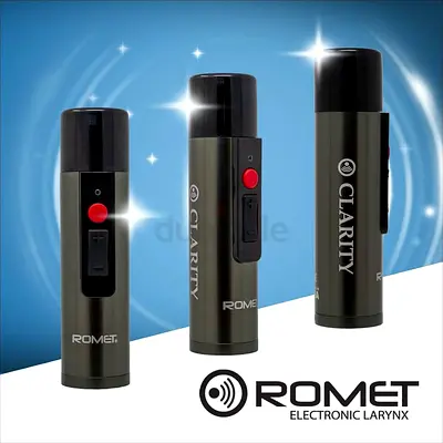 Romet Clarity Electronic Larynx - Portable Speech Aid (Like New)