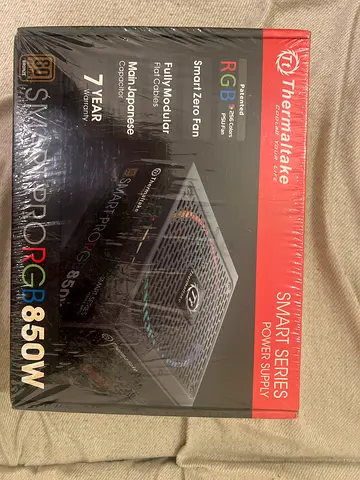 Thermaltake Smart Pro RGB 850W Fully Modular Power Supply (Brand New, Sealed)